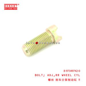 Buy cheap 8-97349742-0 Rear Wheel Cylinder Adjuster Bolt for ISUZU 700P 4HK1 8973497420 from wholesalers