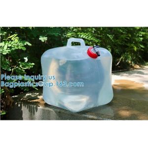 Water Container With Spigot, Storage Carrier Jug, Hiking Backpack, Survival Kit,
