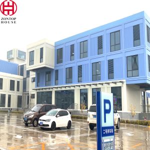 Zontop China 4 Bedrooms Luxury Prefabricated Modern Quick Concrete 20ft