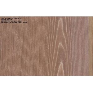 Buy cheap Brown Engineered Oak Wood Veneer Sheets , Thin Wooden Veneers from wholesalers