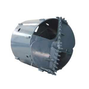 1200mm Height Heavy Duty Rock Drilling Bucket Match 30mm 38mm For Piling