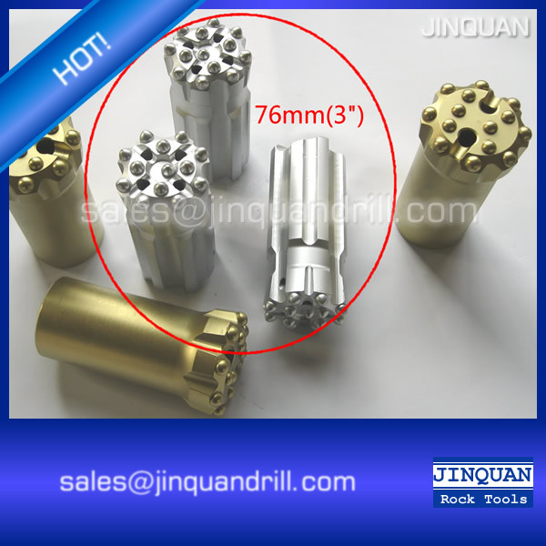 Button Bit T51 89mm, Drop Center Ballistic Retrac AC Part No. 90510380 Button