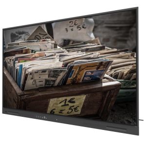 Buy cheap Boost Your Business with Black LCD Smart Board Featuring USB Outputs and 350cd/m2 WIFI and Wireless Share 110 Inch Monitor from wholesalers