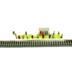 Buy cheap 1:150 scale ABS plastic model lt street passengers painted model figures for model Architectural materials from wholesalers