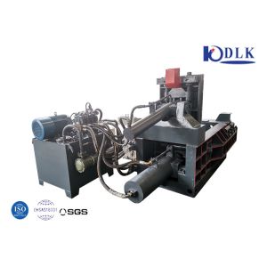 Rectangular Cuboid Automatic Small Scrap Baler Machine Power 15kw