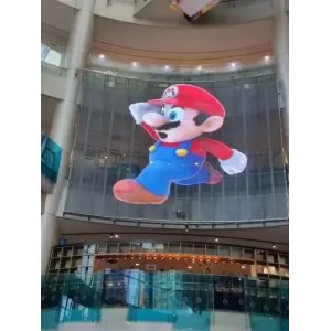 GC10-15W65T Grille Transparent LED Display Wan Transparent Led Wall