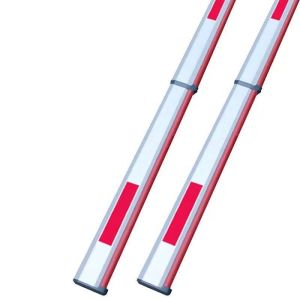 86x44mm Size Telescopic Boom Barrier Arm with Customization Support Aluminum