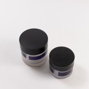 Buy cheap Pantone Double Wall Cream 30g 50g 60g Round Plastic Jars from wholesalers