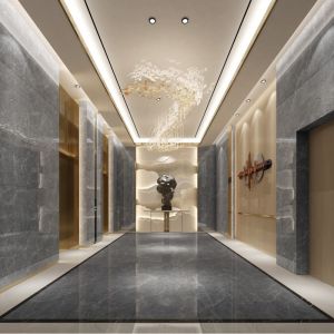 Floating Install Modern Bathroom Tiles with Rectified Edge and Floating