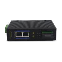 Buy cheap UT12FP-SC20 unmanaged industrial 2x10/100Base-Tx POE+ 1x100M-Fx SC ethernet switch DIN Rail product