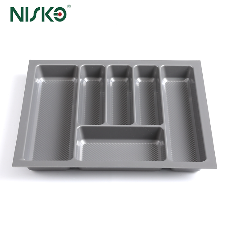 Buy cheap Kitchen Silverware Storage Box Utensil Drawer Insert Flatware Cutlery Tray Organiser from wholesalers