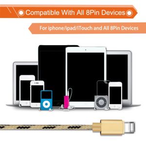 1 3 Meter Apple Certified Charging Cable Iphone 5 iPad iPhone X 2A Charger