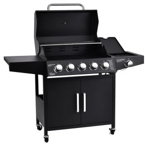 Buy cheap OEM 5 1 Burners GSA Grills Commercial Barbecue Chicken Grill Machine BBQ Grill Smoker from wholesalers