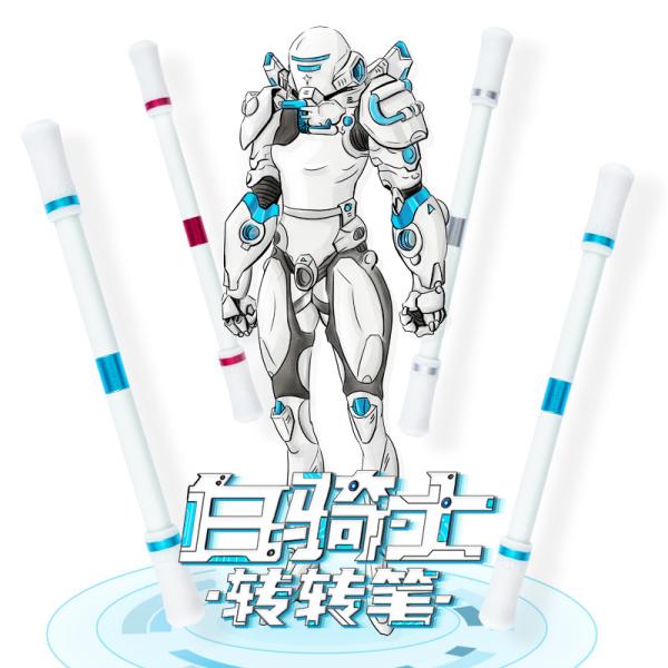 Gel Pen's Ink Type No Ink Plastic Luminous Spinning Pen for Creative Adults and Kids