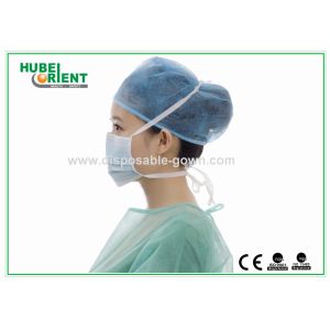 Buy cheap ISO13485 Single Medical Use Meltblown Nonwoven Tie On Face Mask from wholesalers