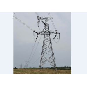 Buy cheap Galvanized Strong Steel Transmission Tower Full Assembly High Strength from wholesalers