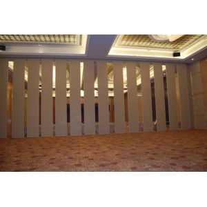 Buy cheap Operable Movable Sliding Partition Wall With Double Rollers 1230 mm Panel Width from wholesalers