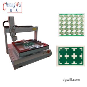 Desktop PCB Router Machine With X Y Z 3 Axis Configuration And 0.1mm Repeatabili