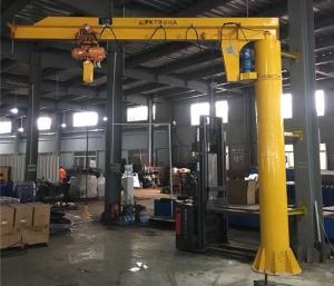 Buy cheap Manual Jib Electric Hoist Crane With Lightweight Robust Construction product