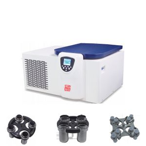 Buy cheap Tabletop Refrigerated Centrifuge Machine Low Noise Microcomputer Control from wholesalers
