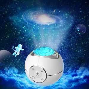 Buy cheap Planet Star Light Projector Wireless Rechargeable Galaxy Projector Night Light Built In White Noise Sleep Music Speaker from wholesalers