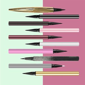 Buy cheap Custom logo no glue no magnetic eyelashes with eyeliner waterproof adhesive eyeliner from wholesalers