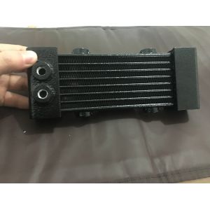 Buy cheap Aluminum Tube Fin motorcycle transmission engine oil cooler with aluminium product