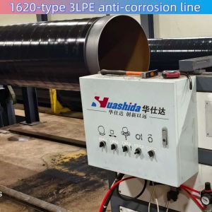 China Pipe Preparation & Coating Line: Blasting, Derusting, and Internal Fbe Applicationine on sale