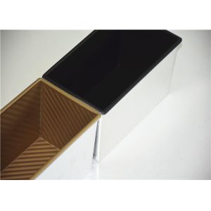 RK Bakeware Foodservice NSF Pullman Aluminum Loaf Pans With Cover 750g Bread Pan