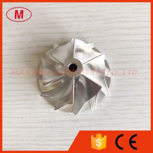 Buy cheap RHF5 reverse 41.80/54.00mm 6+6 blades high performance Turbo Billet/milling/aluminum 2618 compressor wheel from wholesalers
