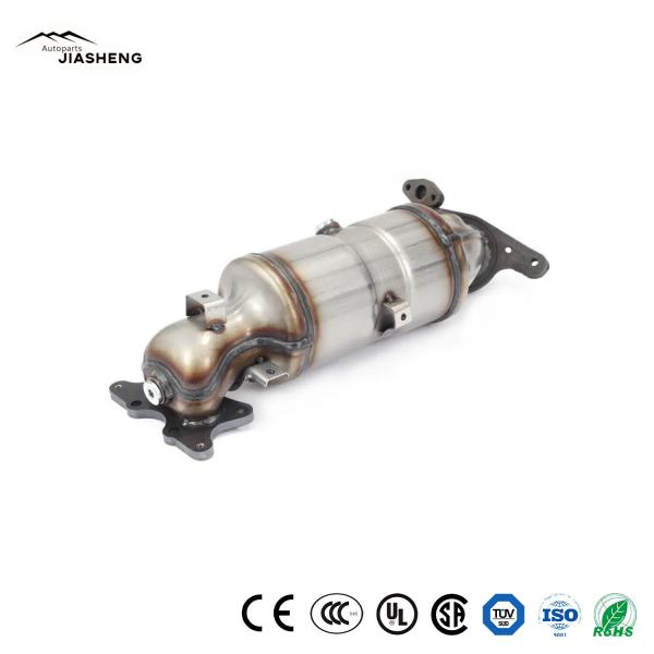Quality Honda Civic 1.8L Exhaust Catalyst Replacement Metallic Precise Design for sale