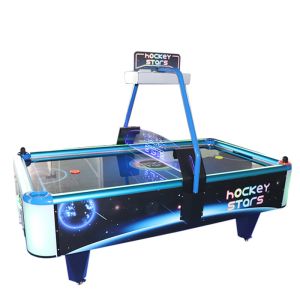 Buy cheap Metal + Acrylic Arcade Games Machines / Classic Children 's Air Hockey Table from wholesalers