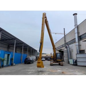 Buy cheap Custom Long Reach Excavator Reach OEM ODM 8-30 Meters Extended Boom Arm For CAT Hitachi 6-120 Ton Excavator Long Arms from wholesalers