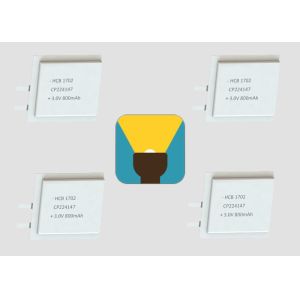 Buy cheap CP224147 3.0V 800mAh Lithium Pouch Cell from wholesalers