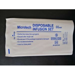disposable infusion set pouch
