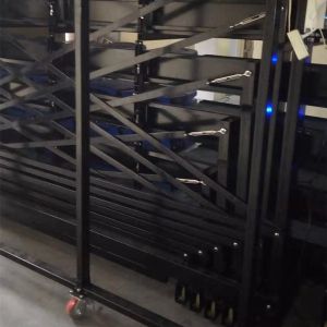 Buy cheap Indoor Foldable Chair Galvanized Retractable Bleacher Seating With LED from wholesalers