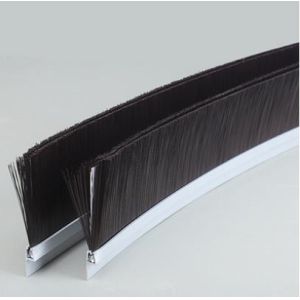 Industrial Customized Aluminum Alloy Black Nylon Wind Turbine Seal Arc Brush For