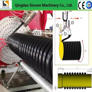Buy cheap PLC Control Large Diameter Spiral Tube Extrusion Line for Electric Heating Production from wholesalers