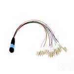 MPO Fan-out cable High reflection loss with APC High fiber density (maximum 24