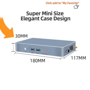 Buy cheap 10 Core Intel Alder Lake NUC N5095 Win10 HTPC Dual Hd-Mi 4K UHD Ultra Win11 Mini Portable Computer Pc For Onsite Training from wholesalers