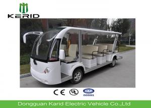Buy cheap 14 Seater Electric Sightseeing Bus Equipped With Effective Shock Absorb Suspension from wholesalers