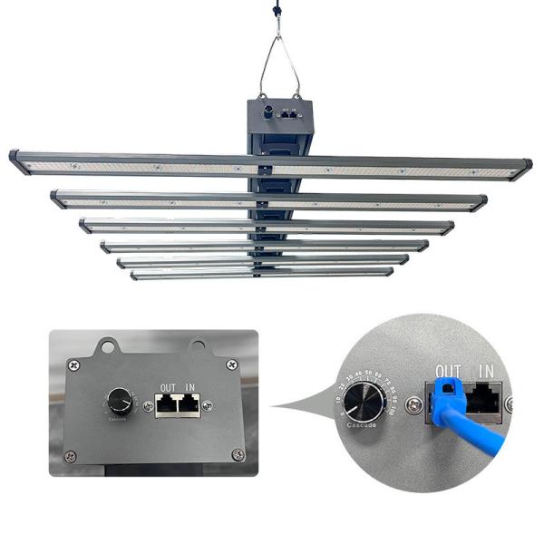 High PPFD Detachable LED Grow Light 500W Full Spectrum LM281B LED Grow Tent