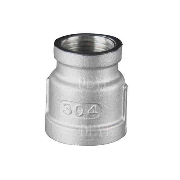 Buy cheap Stainless Steel Screwed Threaded Pipe Fittings Reduce Coupling from wholesalers