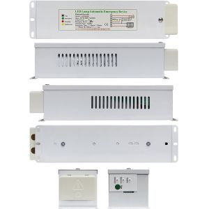 3 CCT Adjustable Emergency LED Panel Light with 85-265V or 12V/24V 80-83Ra CE