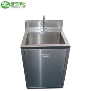 China Customized Scrub 304 Stainless Steel Hand Wash Basin With Faucets on sale