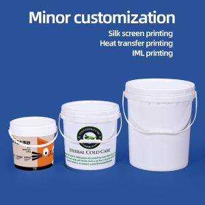 Buy cheap Wholesale Round Durable 5L 10L 20L 5Gal Plastic Bucket with Screw Top for Food Storage from wholesalers