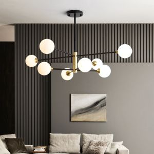 Buy cheap Nordic glass bubble chandelier light led postmodern lamp minimalist sputnik chandelier(WH-MI-234) from wholesalers