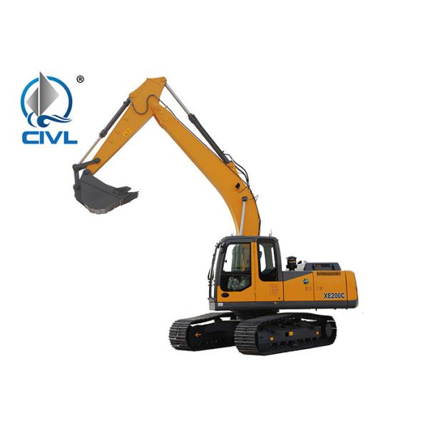 Buy cheap CVXE200D Xcmg Crawler Excavator 21T Operate Weight Weichai Engine from wholesalers