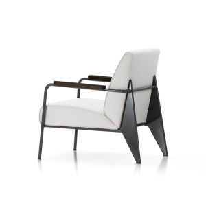 FAUTEUIL DE SALON unique design metal frame customized jean prouve style