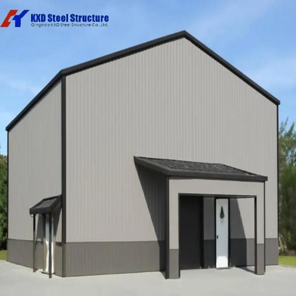 Prefabricated Industrial Factory Warehouse Metal Frame House Modular Steel